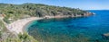 Barabarca beach near Capoliveri, Elba Island, Italy. Royalty Free Stock Photo